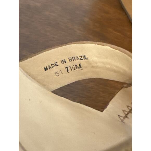 Diane Von Furstenberg Alara Leopard Print Leather Sandal Size 7.5 - Picture 7 of 8